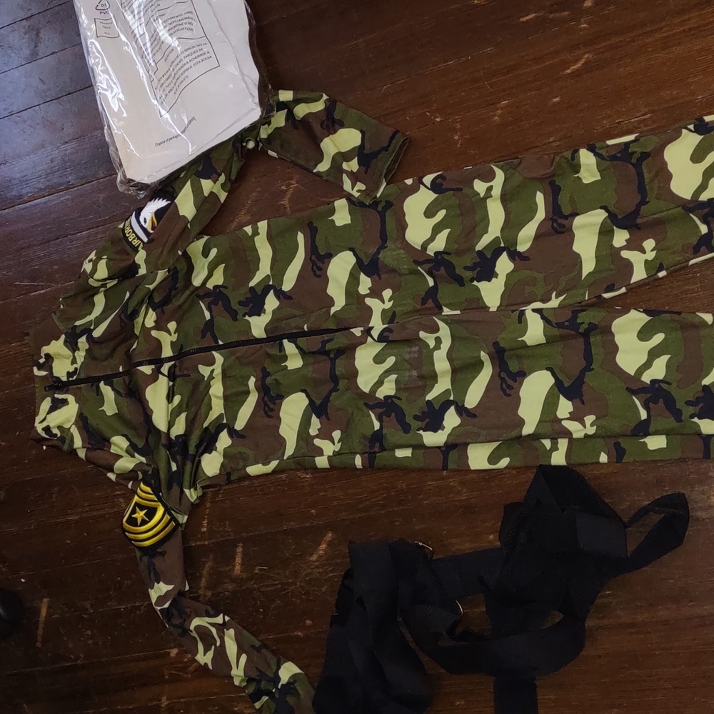 Pretty paratrooper costume